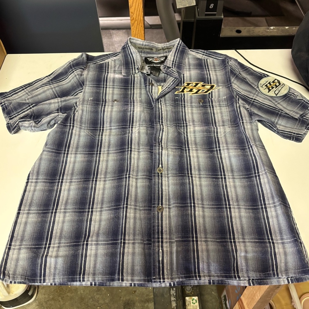 Authentic Harley-Davidson Button Up Shirt